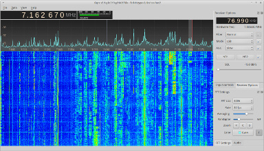 Screenshot of GQRX